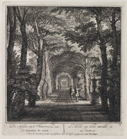 KG 06245
<br/>
De Allee in 't Starrenbos na de ingang..
<br/>
<em>Moucheron, Isaac de (1667-1744)</em>